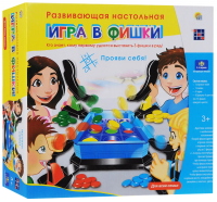 Настольная развивающая игра "Игра в фишки"