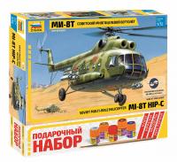 Сборная модель Вертолет Ми-8 склейка с подарочным набором