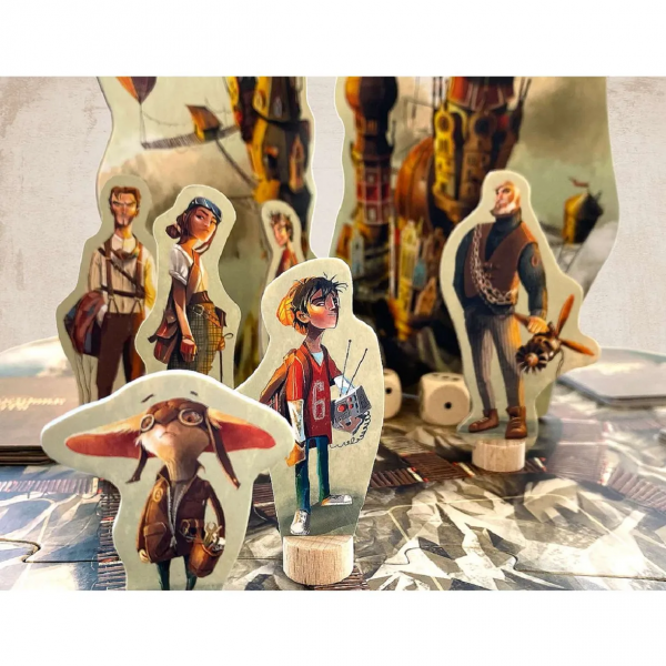 Настольная игра "Парящий город тысячи механизмов"
