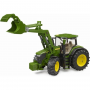 Трактор "John Deere с фронтальным погрузчиком"